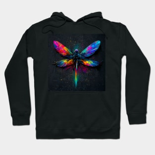 Rainbow Dragonfly From Another Dimension Hoodie